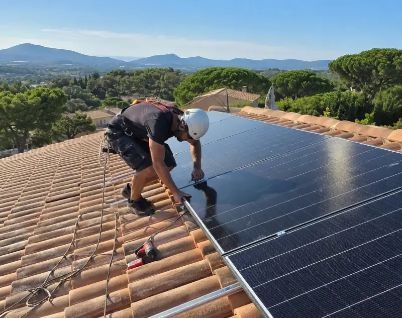 Installateur panneaux solaires Saint-Victor-de-Morestel — pose photovoltaïque sur toiture