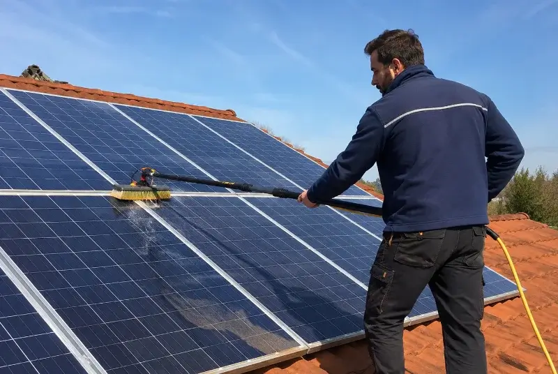 Nettoyage et entretien de panneaux solaires à Saint-Victor-de-Morestel